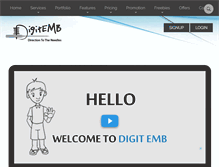 Tablet Screenshot of digitemb.com